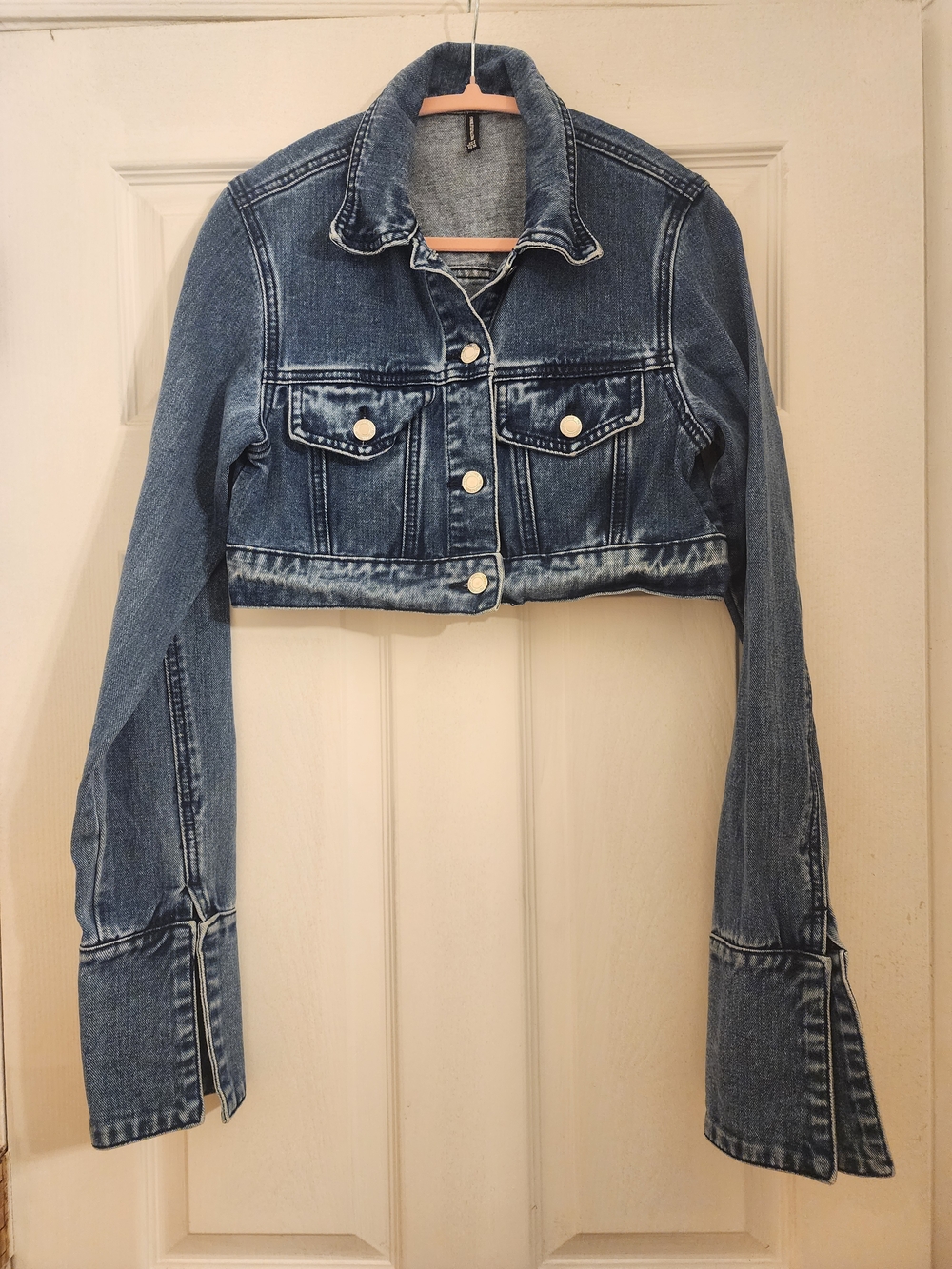 PrettyLittleThing blue denim jacket